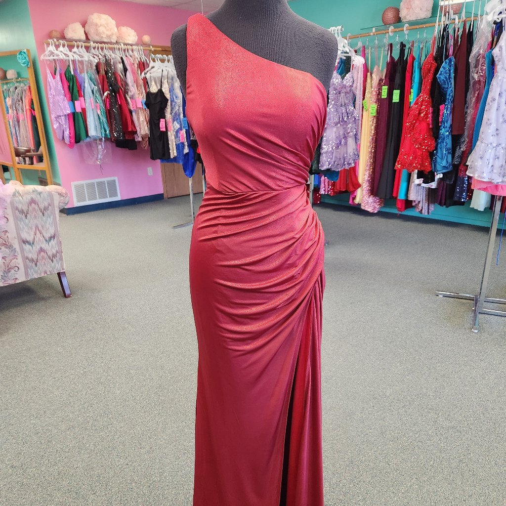 Riverdale Mf21458 Deep Red Size 6 Prom/Evening Dress
